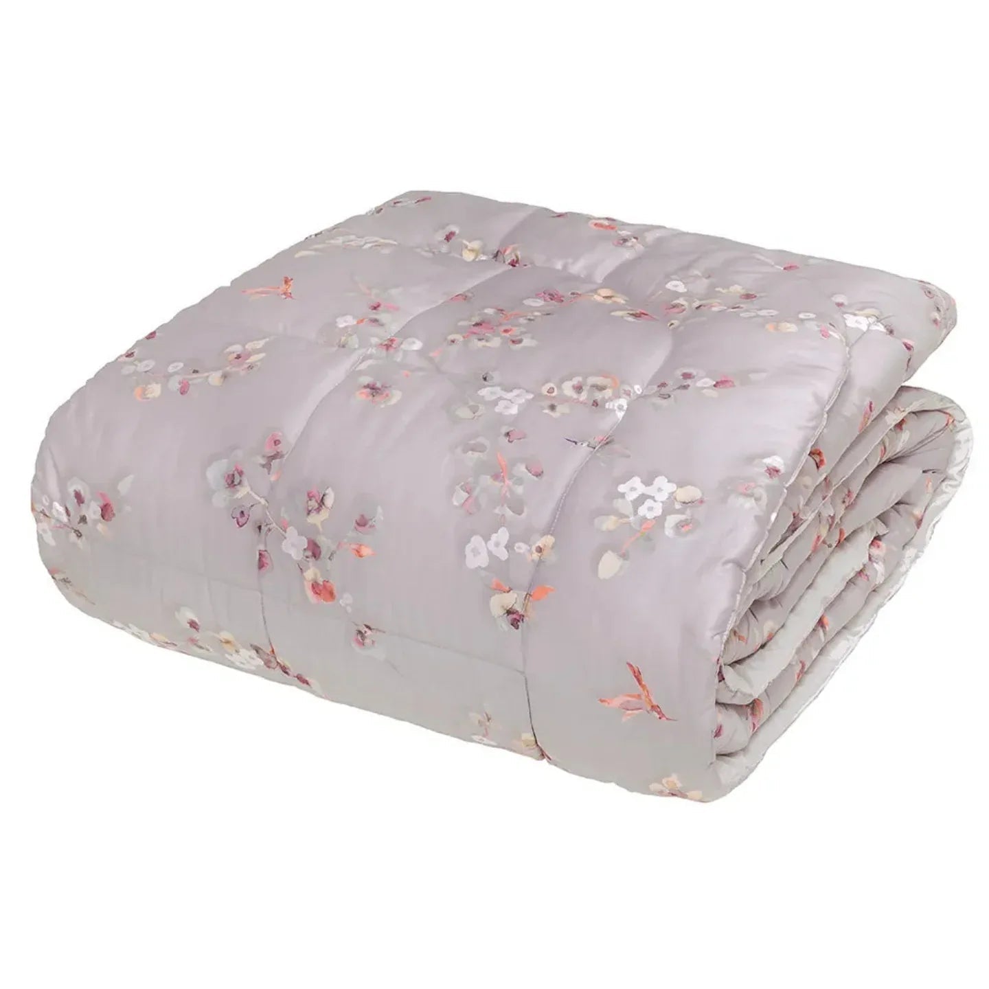 Trapunta Matrimoniale Tessitura Randi Almond – 270×270 cm – Raso di Cotone 300 TC - The King Luxury