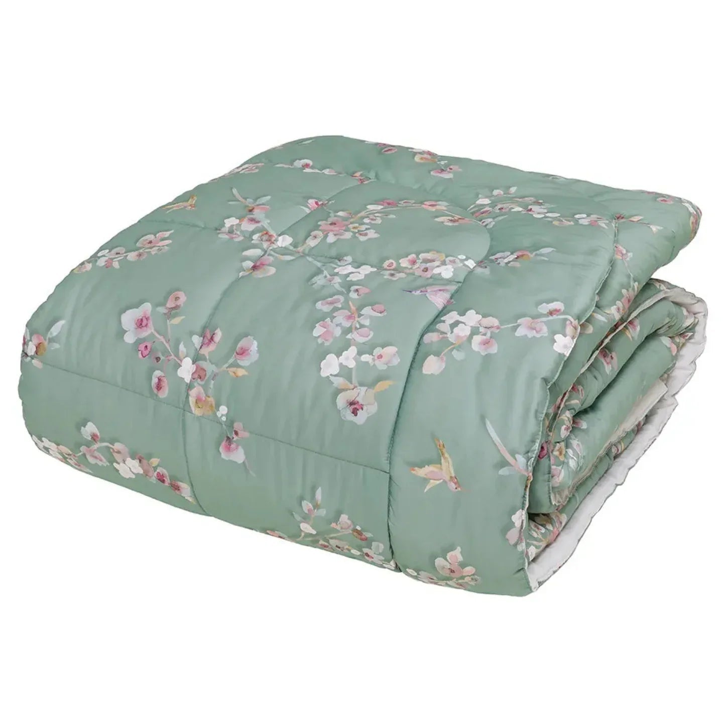 Trapunta Matrimoniale Tessitura Randi Almond – 270×270 cm – Raso di Cotone 300 TC - The King Luxury