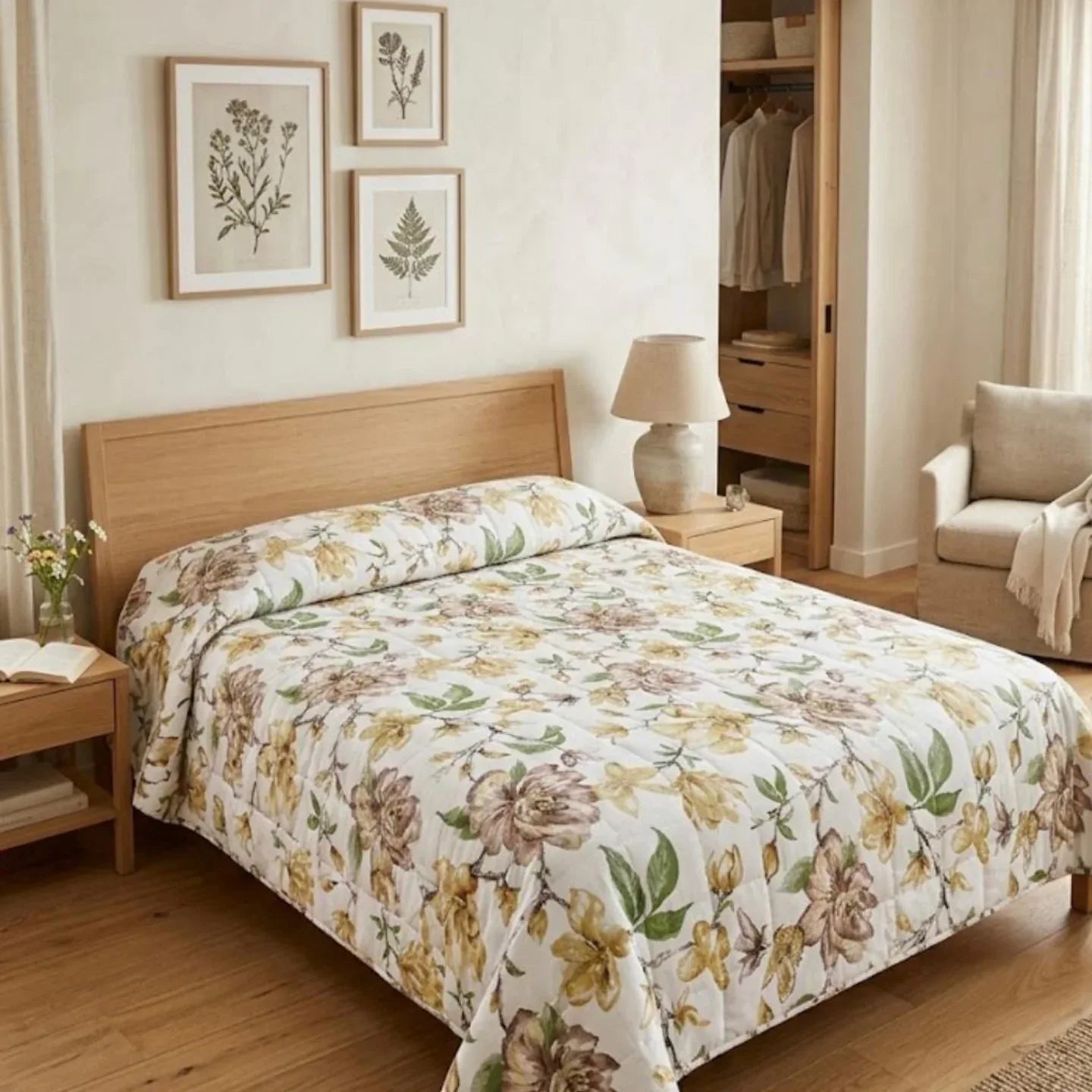 Trapuntino Casa Giulia Tolosa Holland Matrimoniale Raso Cotone - The King Luxury