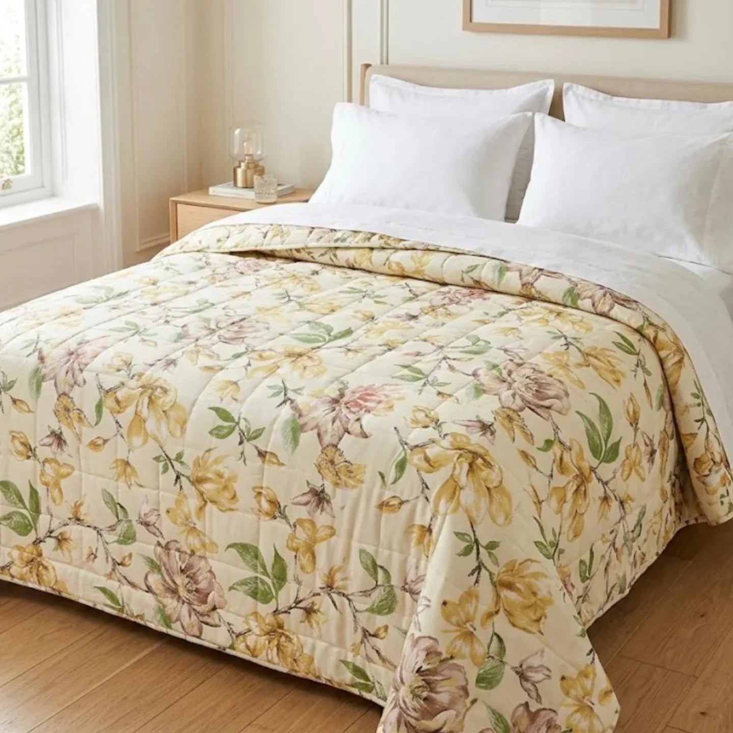 Trapuntino Casa Giulia Tolosa Holland Matrimoniale Raso Cotone - The King Luxury