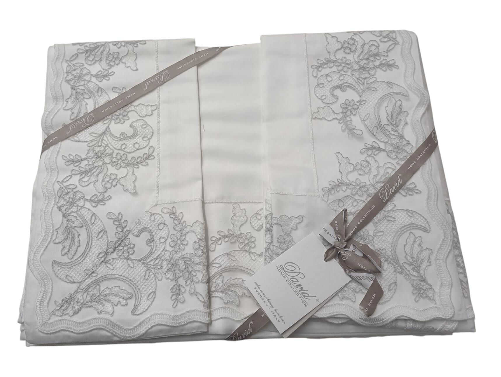 Trapuntino David Principessa Quilt Matrimoniale Raso Cotone - The King Luxury