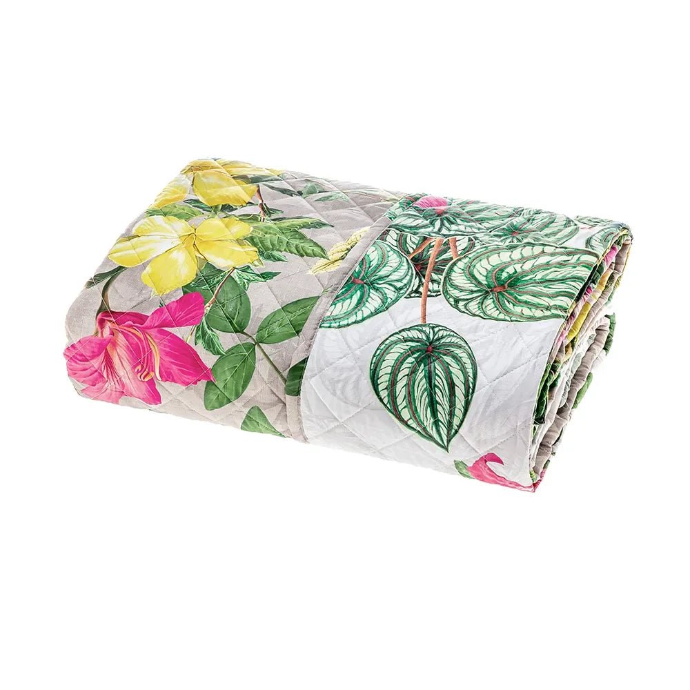 Trapuntino matrimoniale Tessitura Randi Alma Matrimoniale Percalle di Cotone - The King Luxury