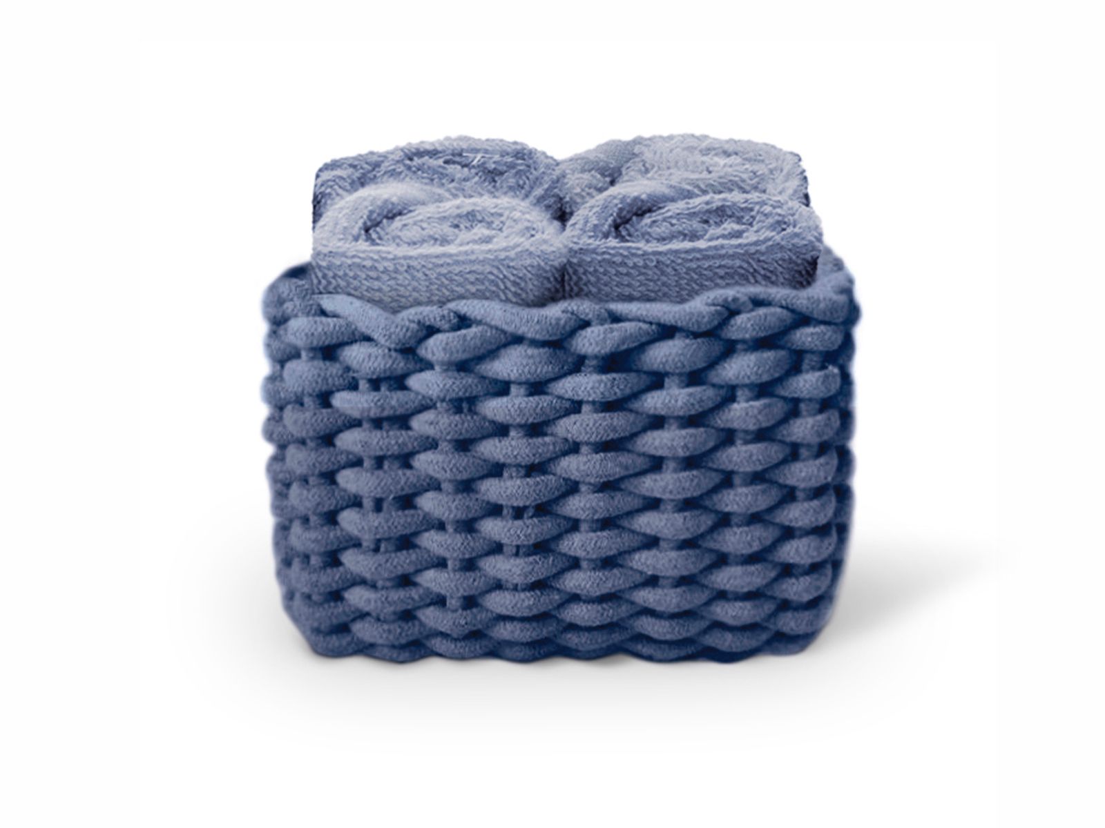 Cestino Con Lavette Daunex Classic Spugna di Cotone