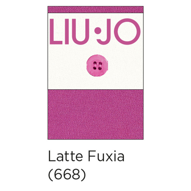 Camicia da notte donna Liu Jo DL0192 48, Serafino manica corta, tessuto cotone e modal, Made in Italy