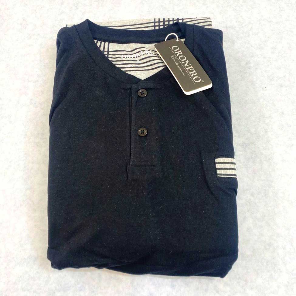 Pigiama Primavera/Estate Uomo Oronero OU1011 M Cotone