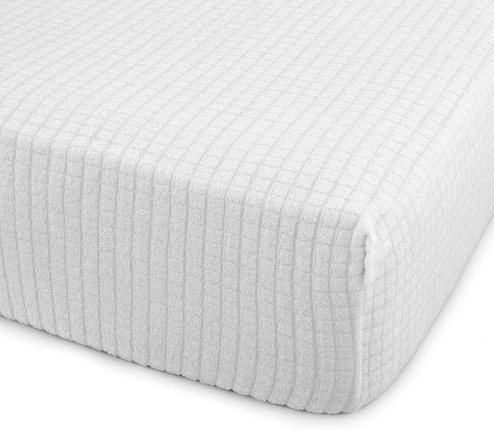 Coprimaterasso 1 posto Maestri Cotonieri misura 90x200+27 cm, in spugna di jersey multiestensibile 250 gr/mq, elasticizzato, traspirante e lavabile.