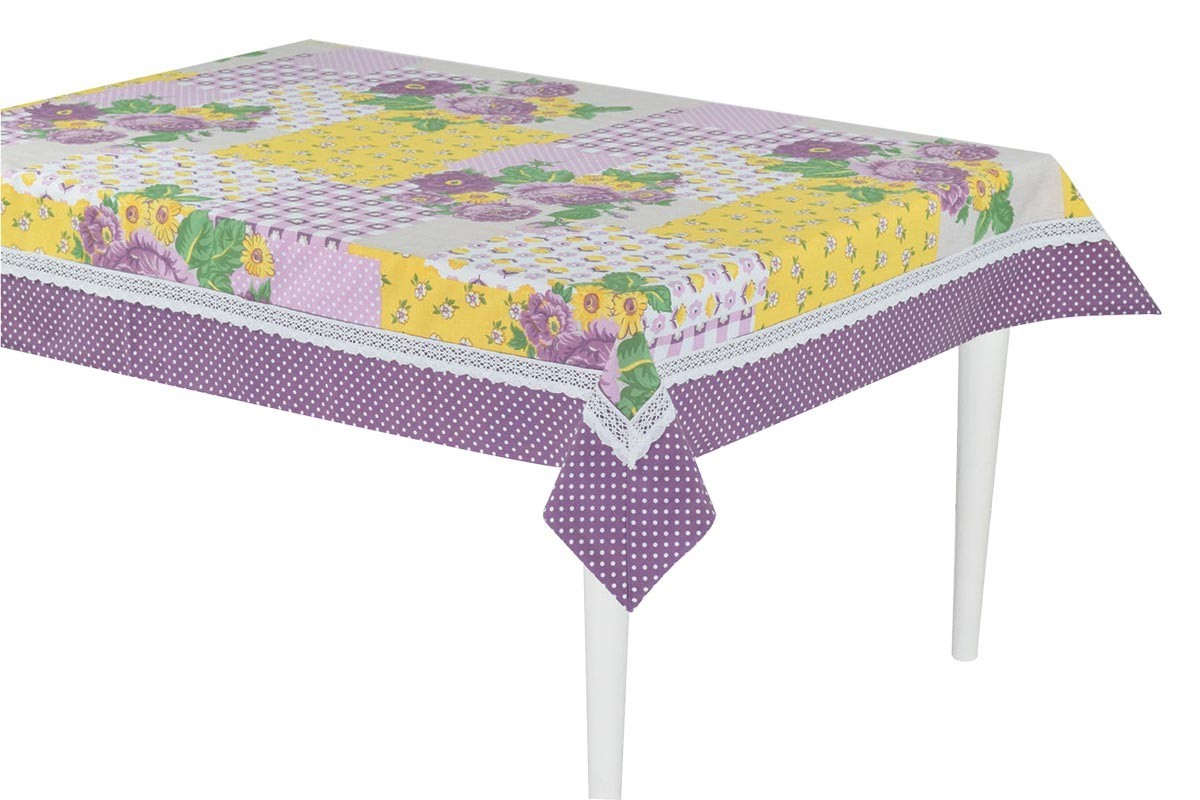 Tovaglia x 6 Preziosa Peonia  Panama