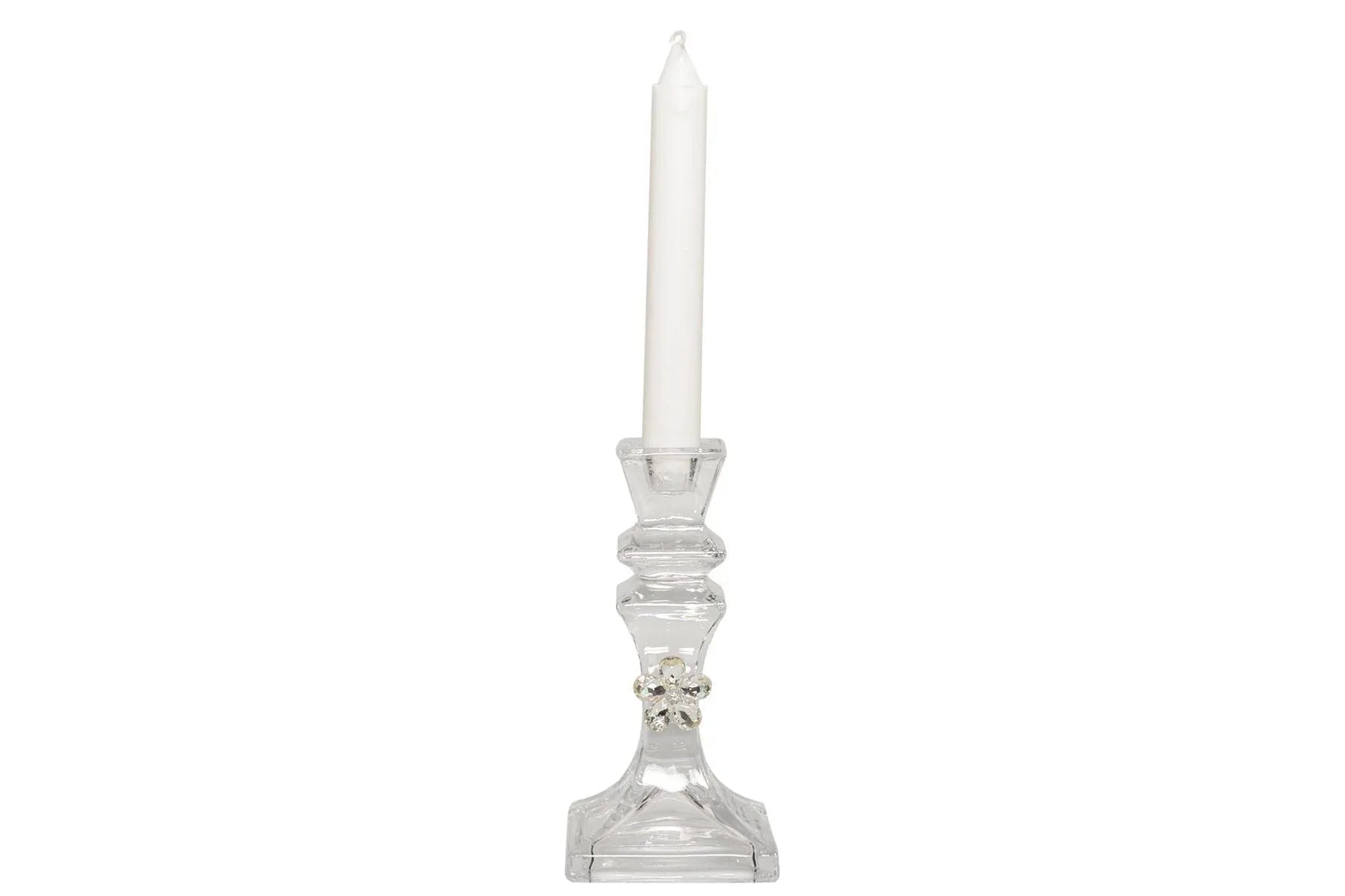2 Pezzi Matrimonio Harmony Porta candela Vetro - The King Luxury