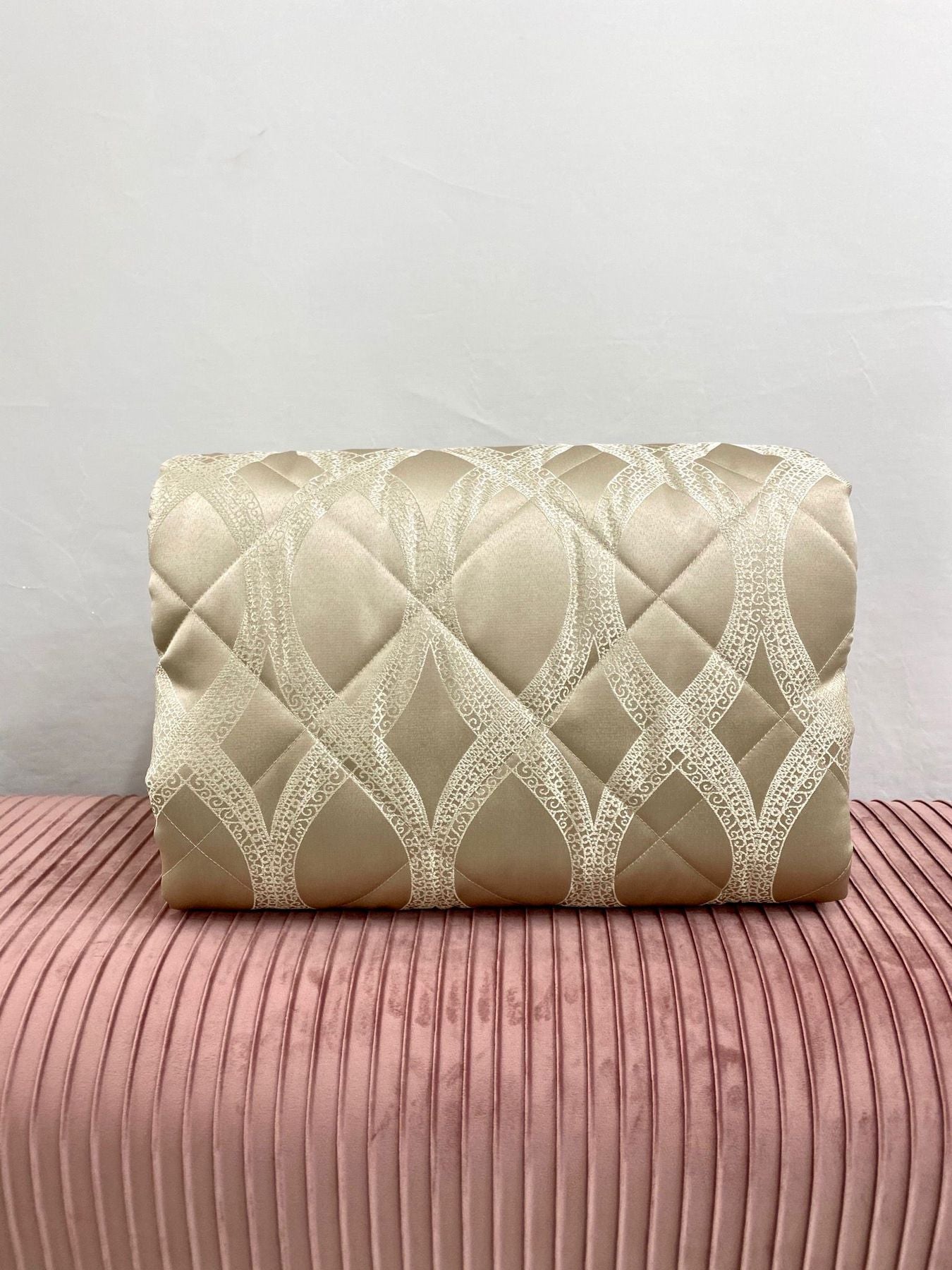 Trapuntino Via Roma 60 Beige 02 Jacquard