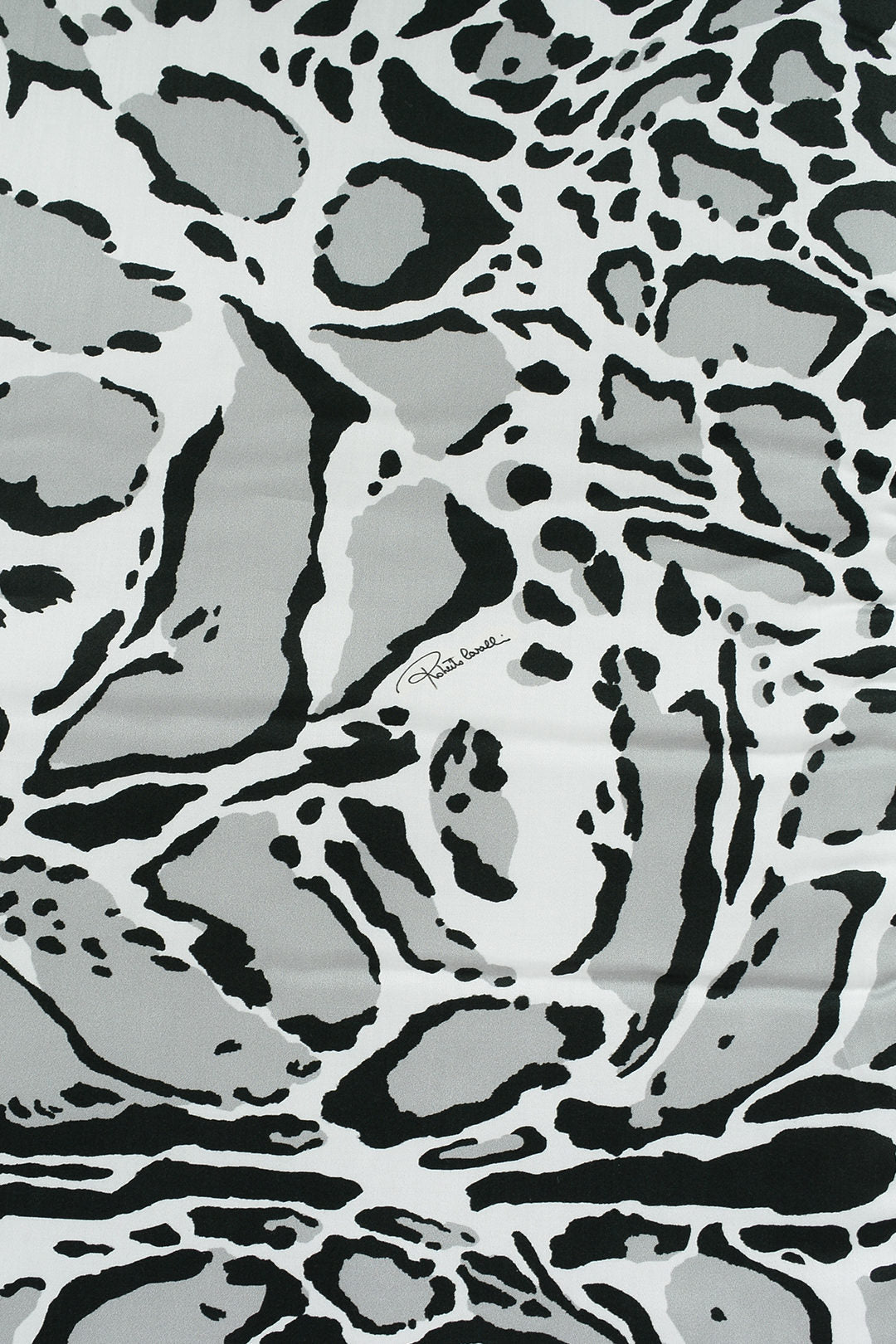 Plaid Roberto Cavalli Linx 130x180 cm Raso di Cotone