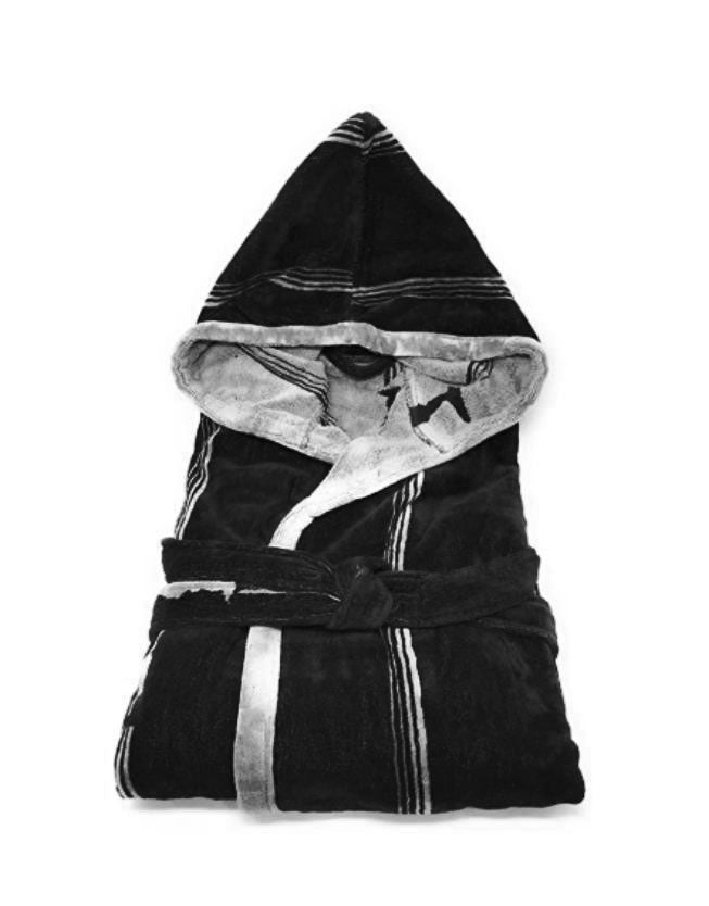 Accappatoio Trussardi Frame Cappuccio L/XL Spugna di Cotone