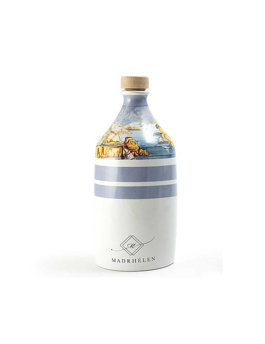 Bottiglia olio Madrhelen Capri  Porcellana
