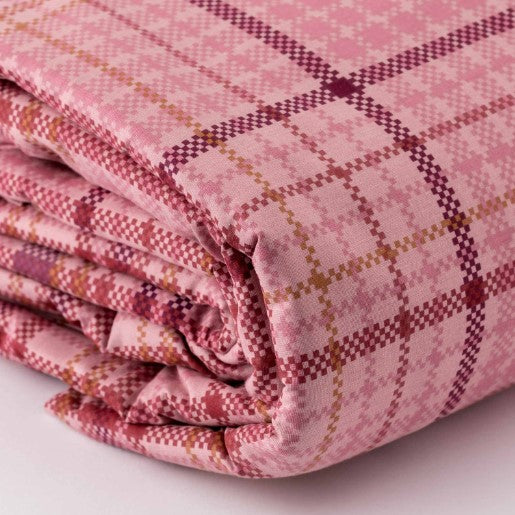 Parure copripiumino Riviera Gael matrimoniale, 100% cotone, misura 250x200 cm, design elegante e produzione Made in Italy.