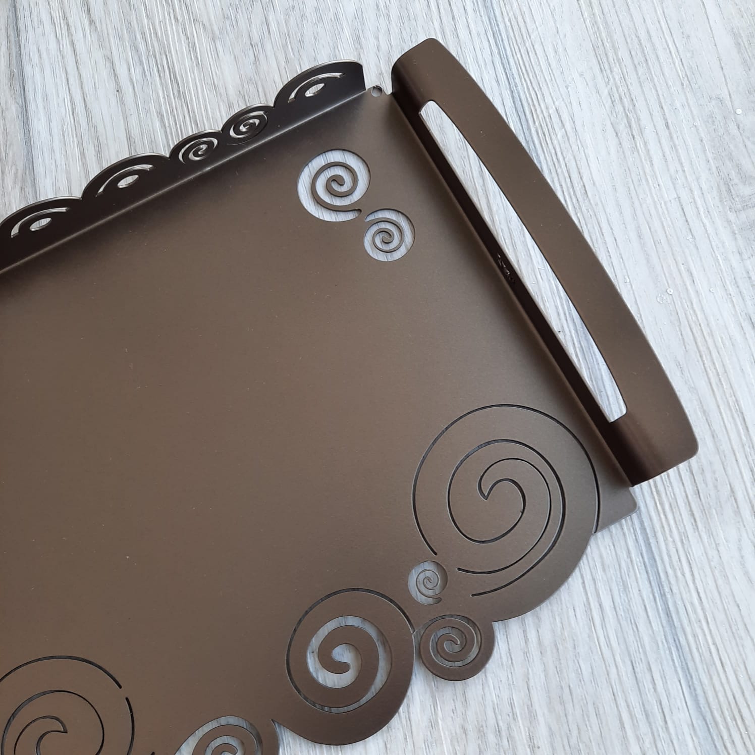 Vassoio Arti & Mestieri Albero della vita  Ferro