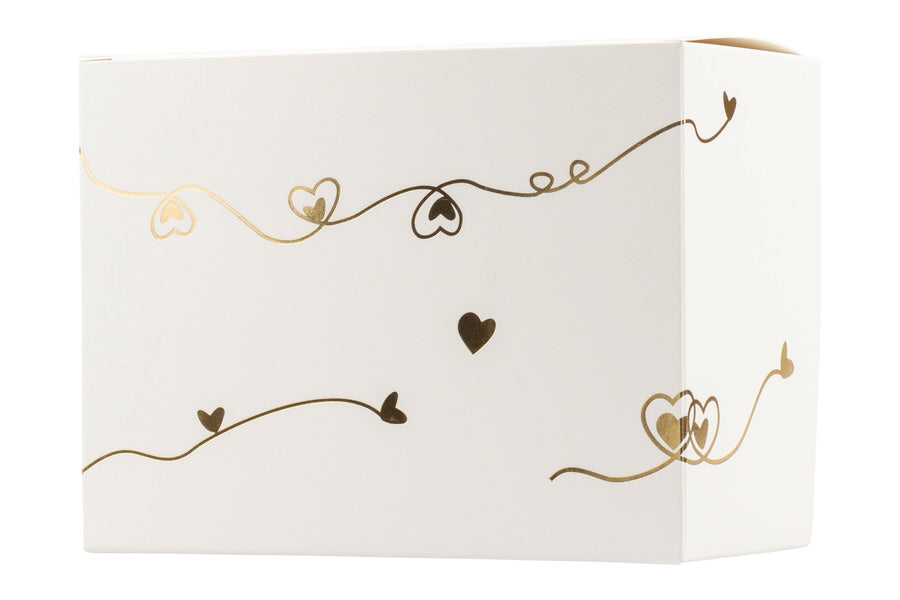 Vespa Harmony con cuore oro con led  Porcellana