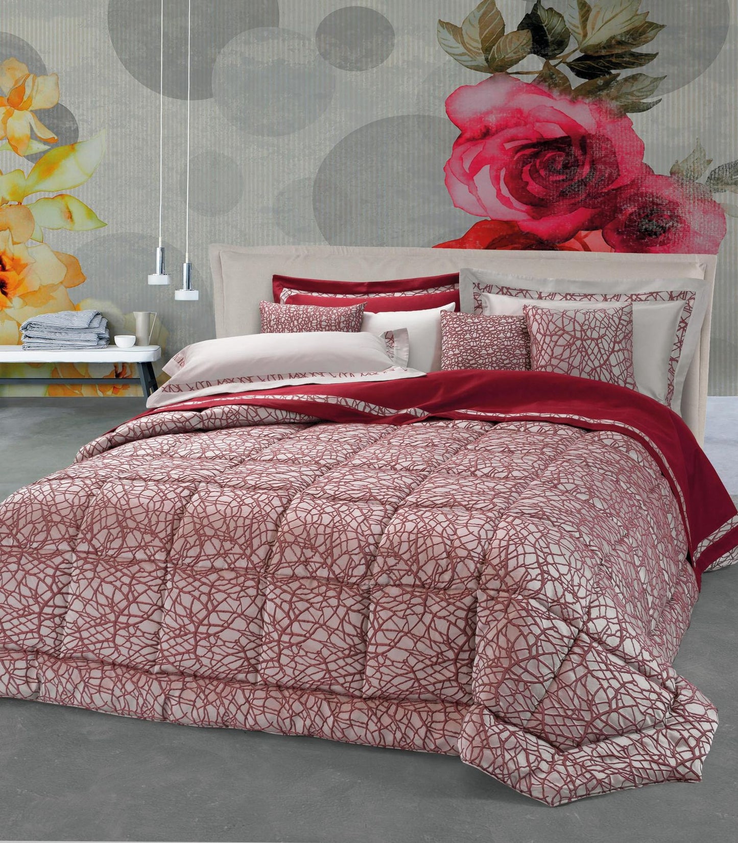 Trapunta Agostini Sherwood Matrimoniale Jacquard