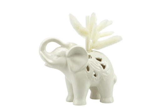 Matrimonio Harmony Profumatore elefante grande traforato Porcellana