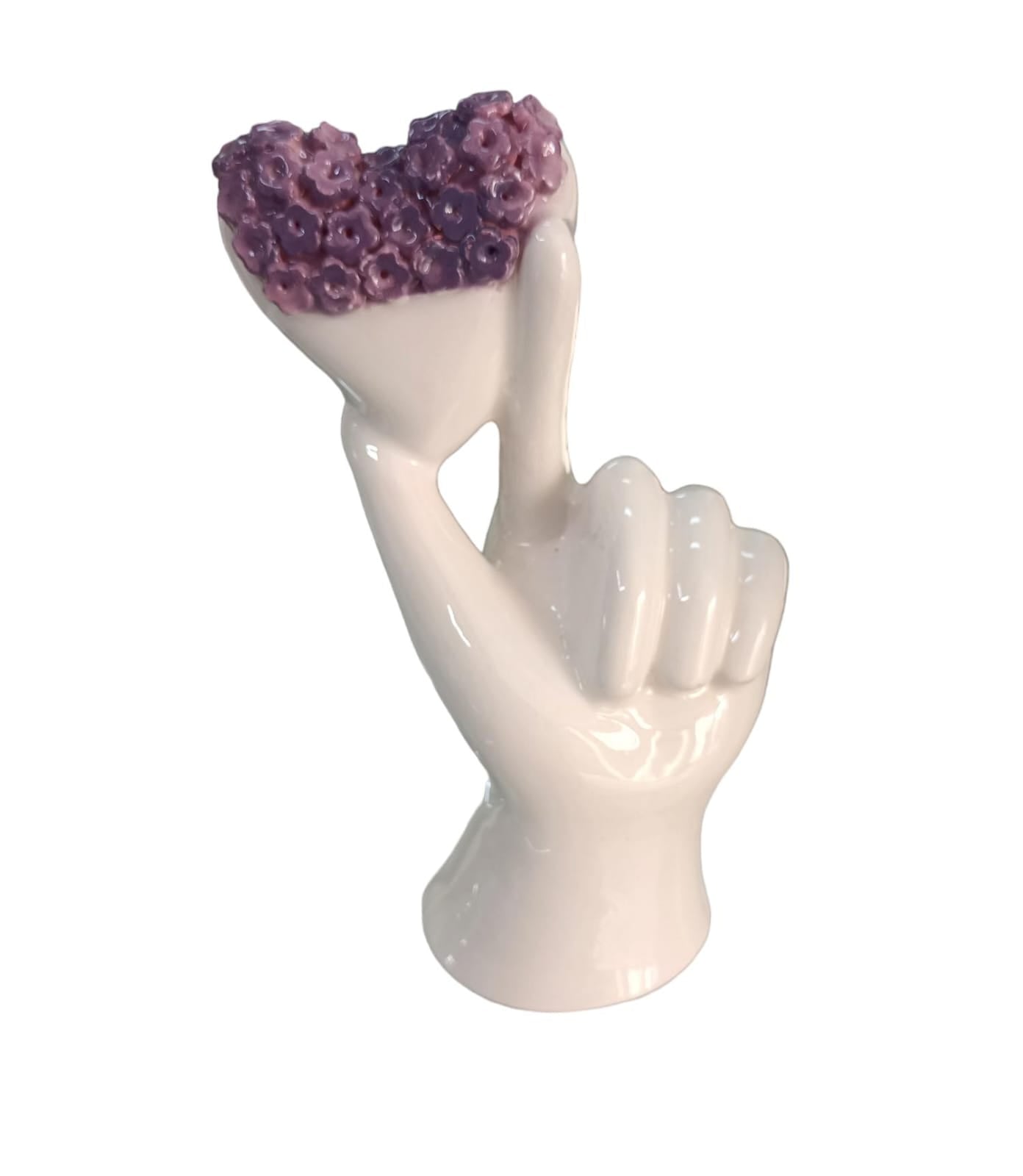 Vaso Schonherr Wedding Love is Life  Porcellana