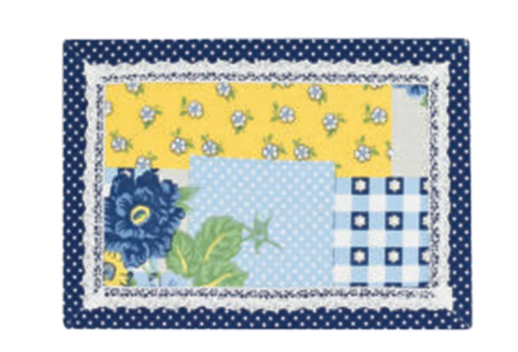 Tovaglietta colazione Preziosa Peonia  Panama