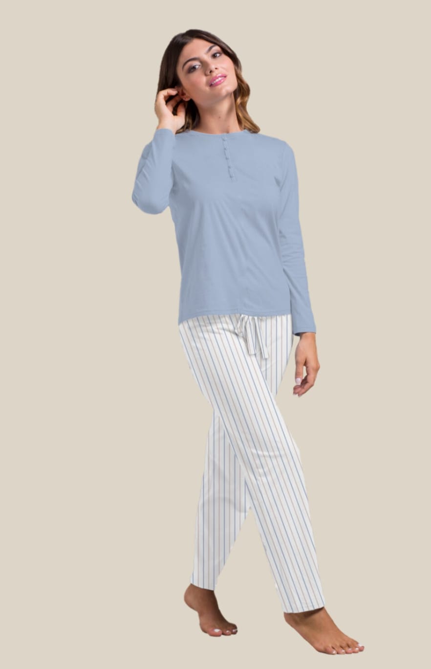 Pigiama Donna Milk And Honey Stripes S Cotone