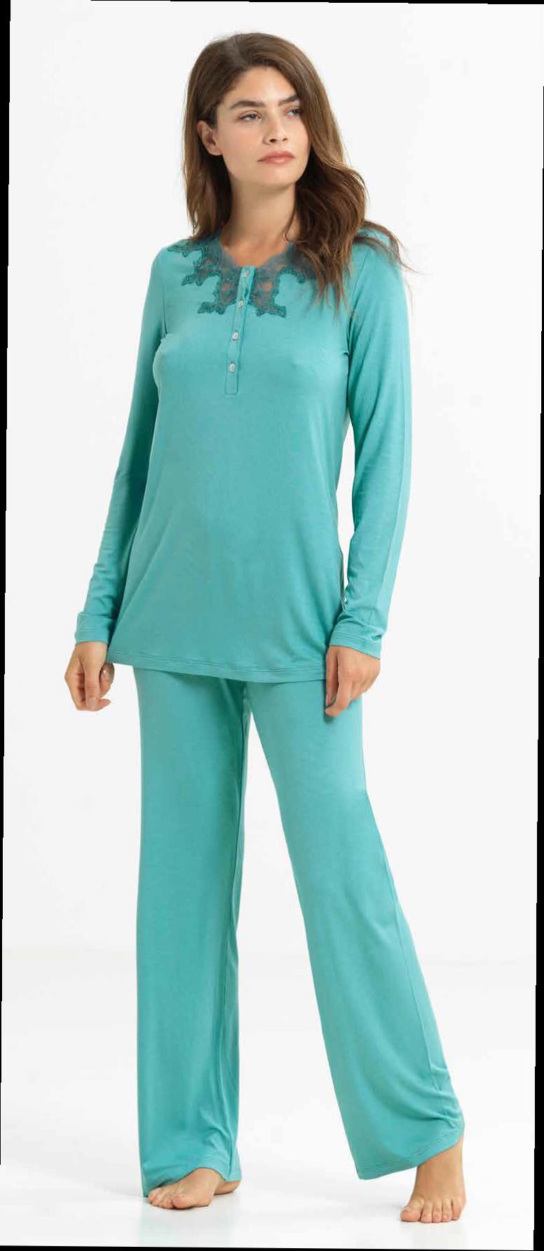 Pigiama Donna Bisbigli Bellini Serie 8 46 100% Cotone