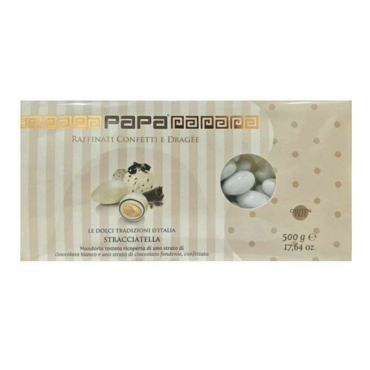 Confetto Papa Stracciatella