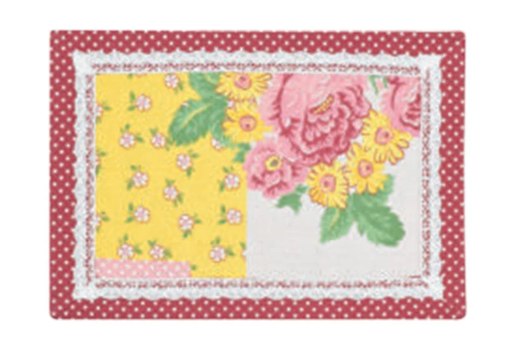 Tovaglietta colazione Preziosa Peonia  Panama