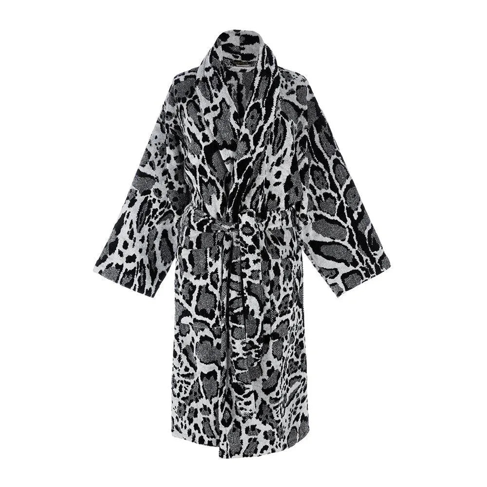Accappatoio Linx XXL Roberto Cavalli Nero Cotone - The King Luxury