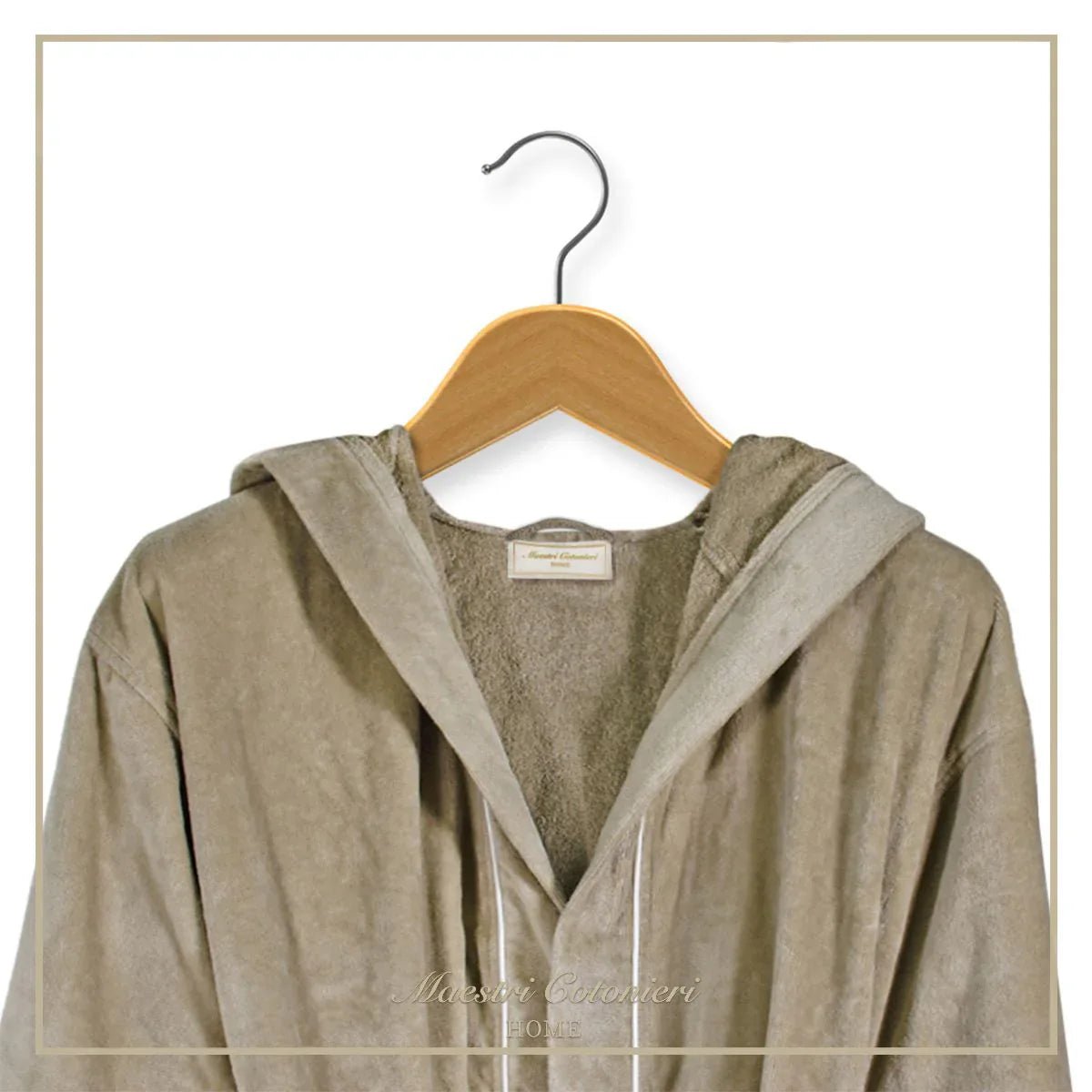 Accappatoio Queen Maestri Cotonieri in Spugna di Cotone - The King Luxury