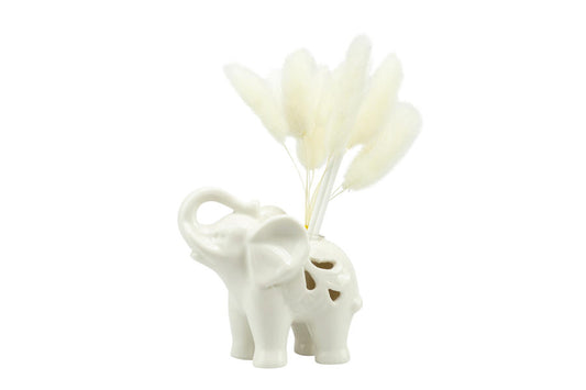 Matrimonio Harmony Profumatore elefante piccolo traforato Porcellana
