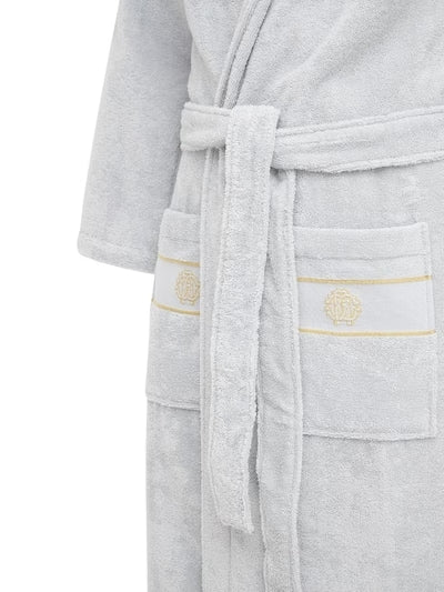 Accappatoio Roberto Cavalli Gold New Cappuccio L/XL Spugna di Cotone