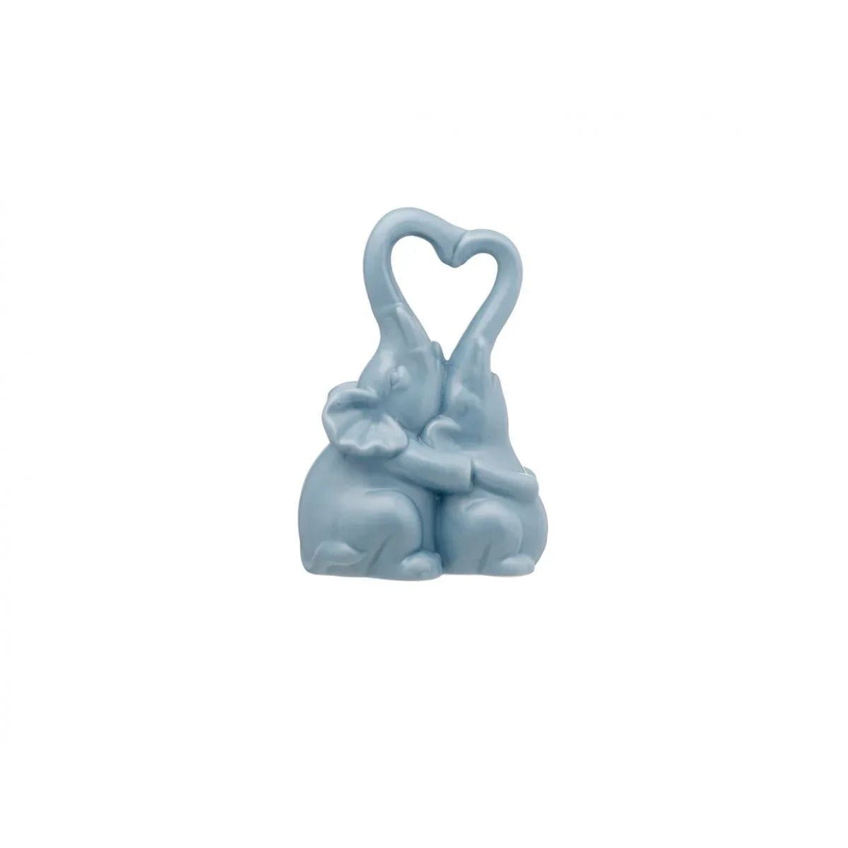 Coppia Elefanti Porcellana Schonherr Wedding Love - The King Luxury