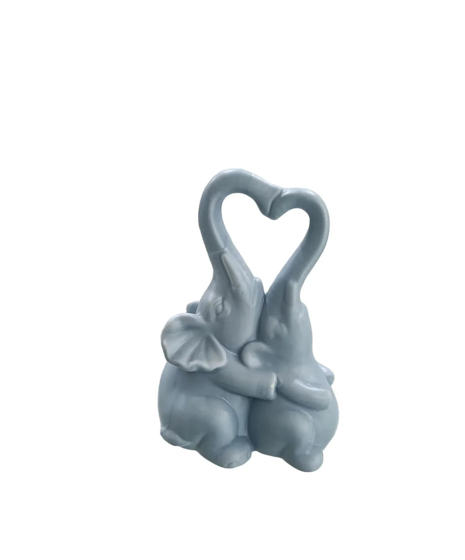 Coppia Elefanti Porcellana Schonherr Wedding Love - The King Luxury