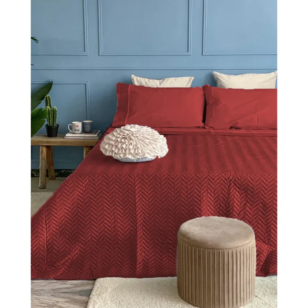 Copriletto Trapuntato Matrimoniale Major Maestri Cotonieri Cotone - The King Luxury