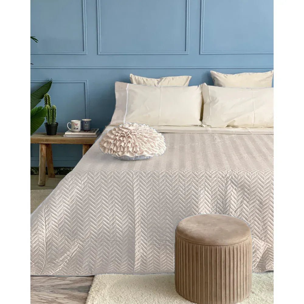 Copriletto Trapuntato Matrimoniale Major Maestri Cotonieri Cotone - The King Luxury