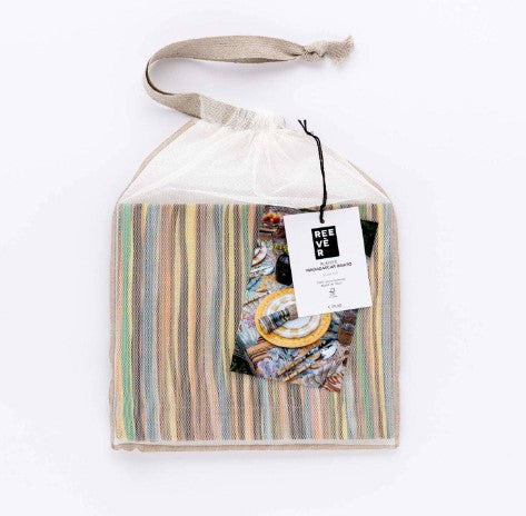 Runner Reevèr Madagascar Rigato 50x150 cm Cotone Fiammato