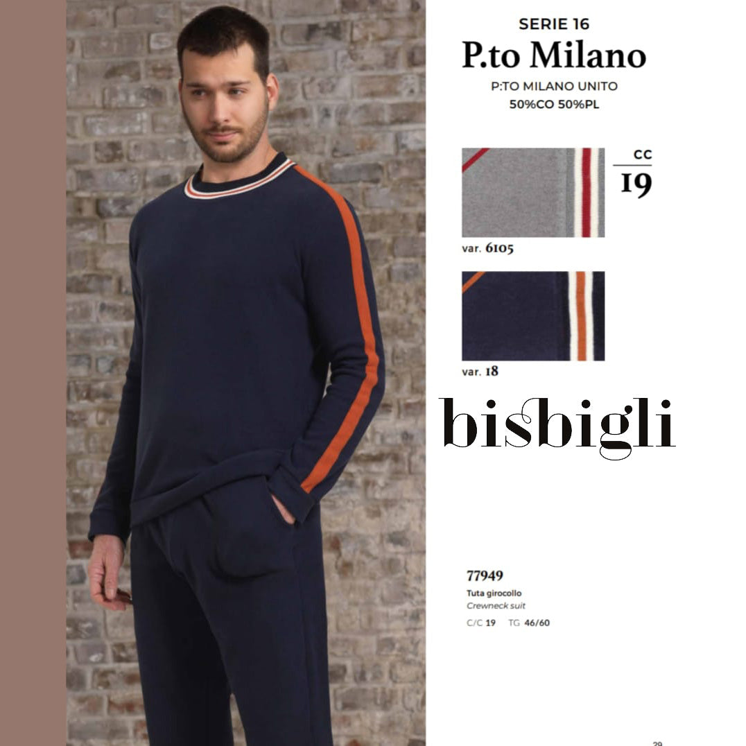 Pigiama Uomo B. Man LP877949 46 50 % CO 50% PL