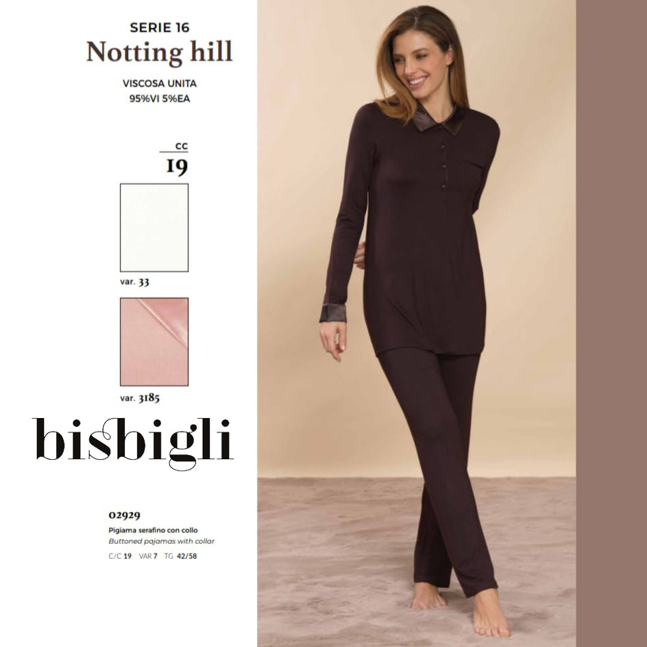 Pigiama Donna Bisbigli BP203602 42 95% VI 5% EA