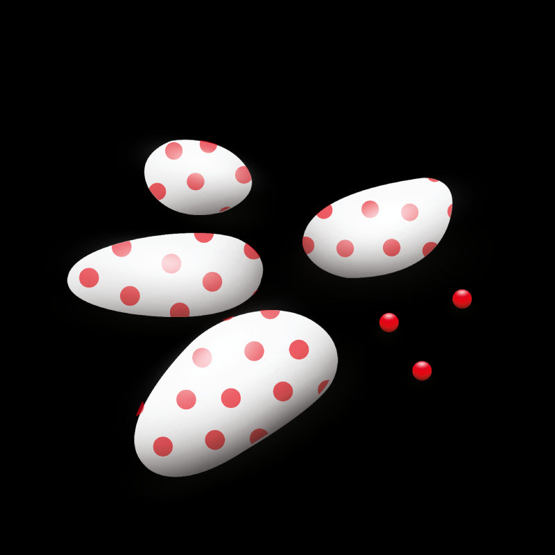 Confetto Papa Pois Rosso