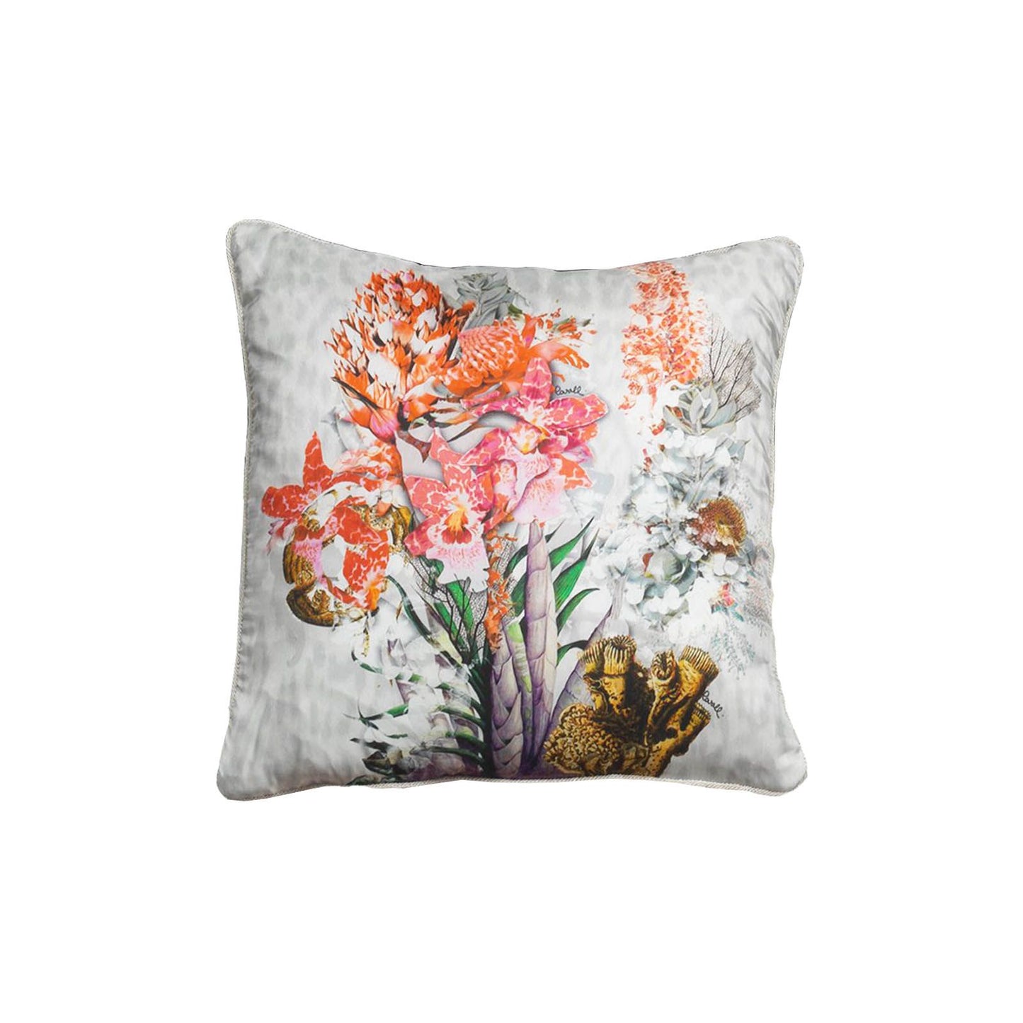 Cuscino Roberto Cavalli Undersea 40x40 cm Raso di Cotone