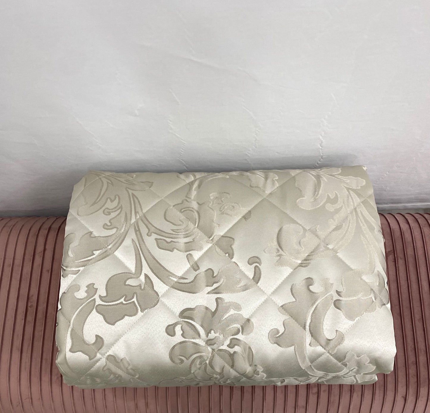 Trapuntino Via Roma 60 Beige 01 Jacquard