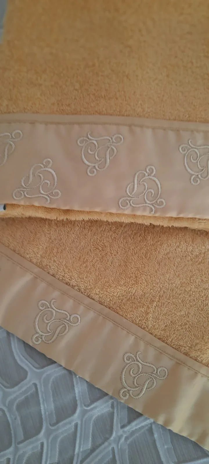 Set Asciugamani Carlo Pignatelli Emblema Spugna di Cotone - The King Luxury