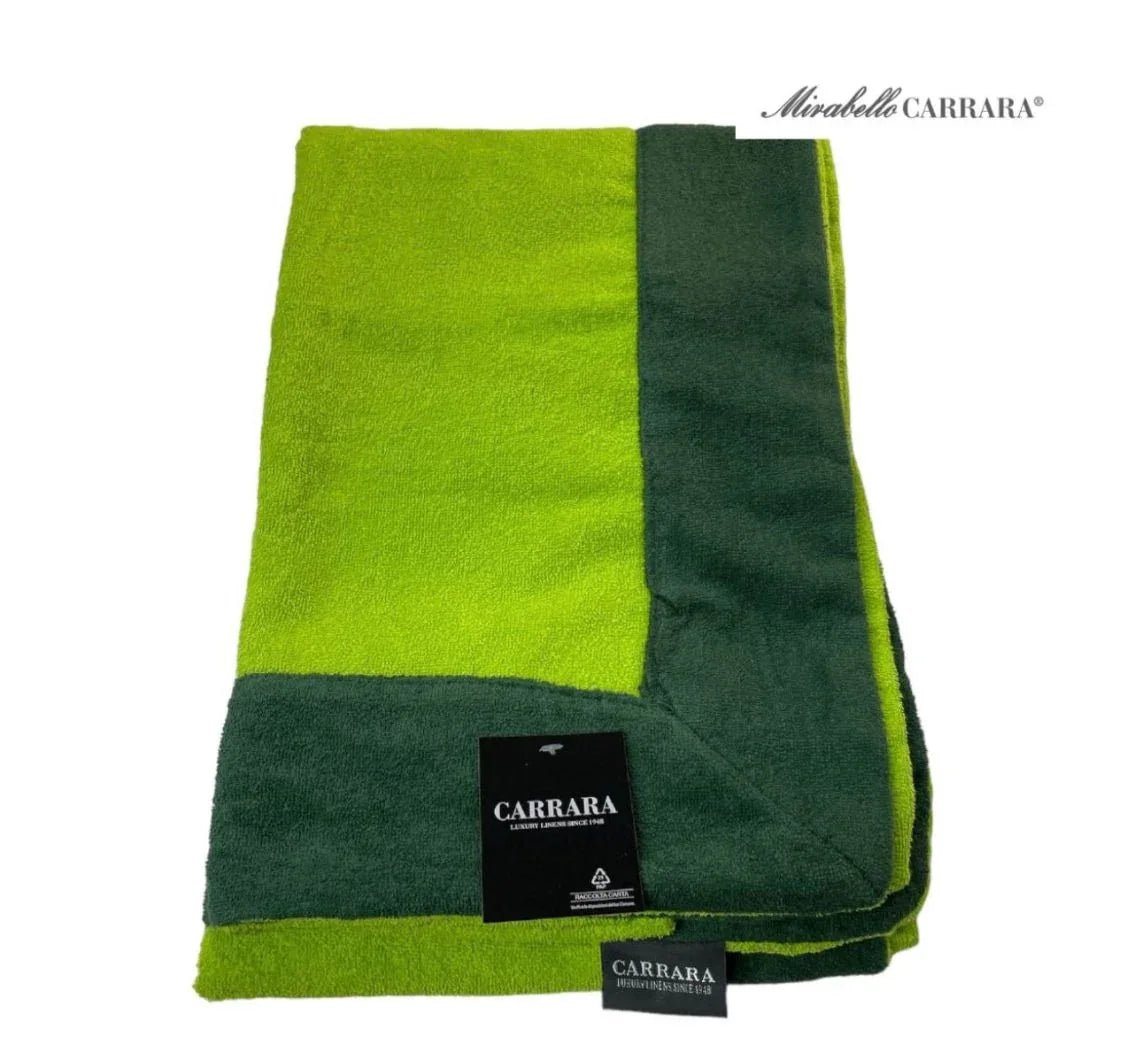 Telo mare Mirabello Carrara Voyage Spugna di Cotone - The King Luxury