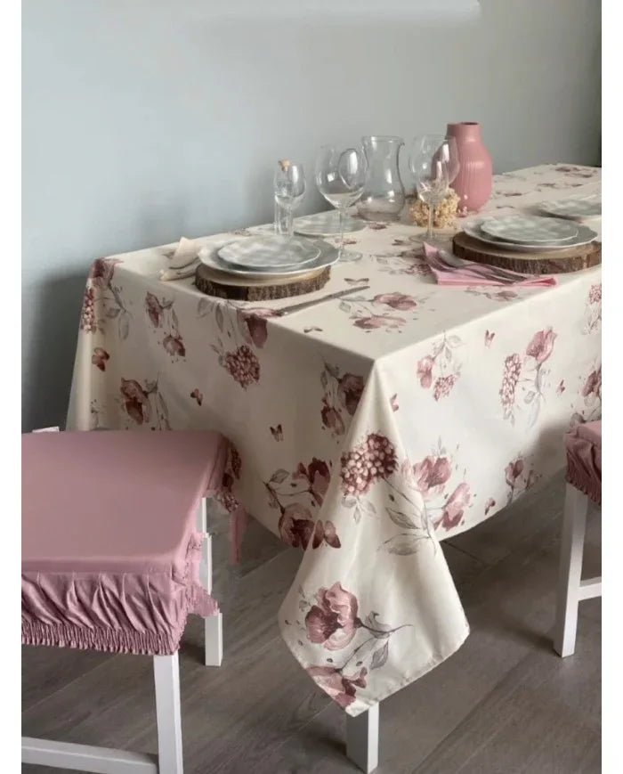 Tovaglia da Tavola Maestri Cotonieri Botanique X12 Cotone - The King Luxury