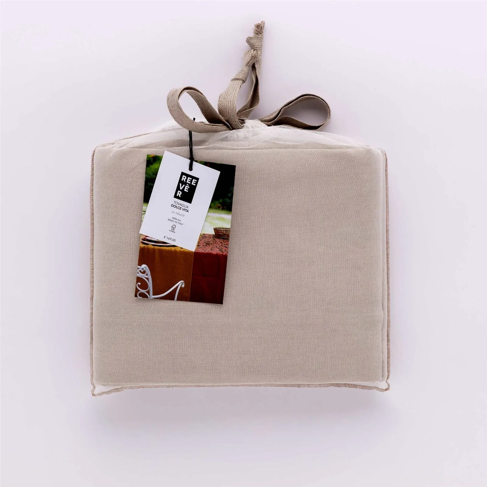 Tovaglia da Tavola Reevèr Dolce Vita X12 Lino - The King Luxury