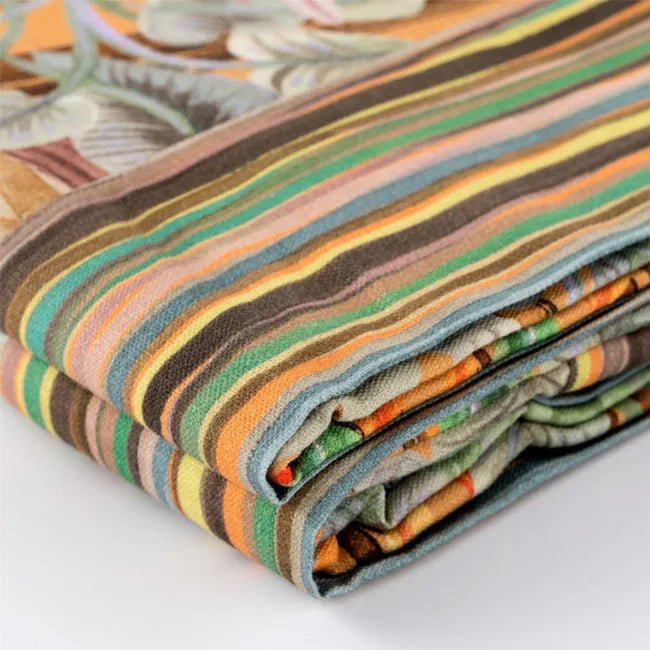 Tovaglia da Tavola Reevèr Madagascar X12 Cotone Fiammato - The King Luxury