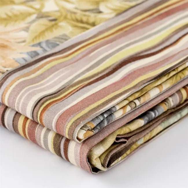 Tovaglia da Tavola Reevèr Madagascar X18 Cotone Fiammato - The King Luxury