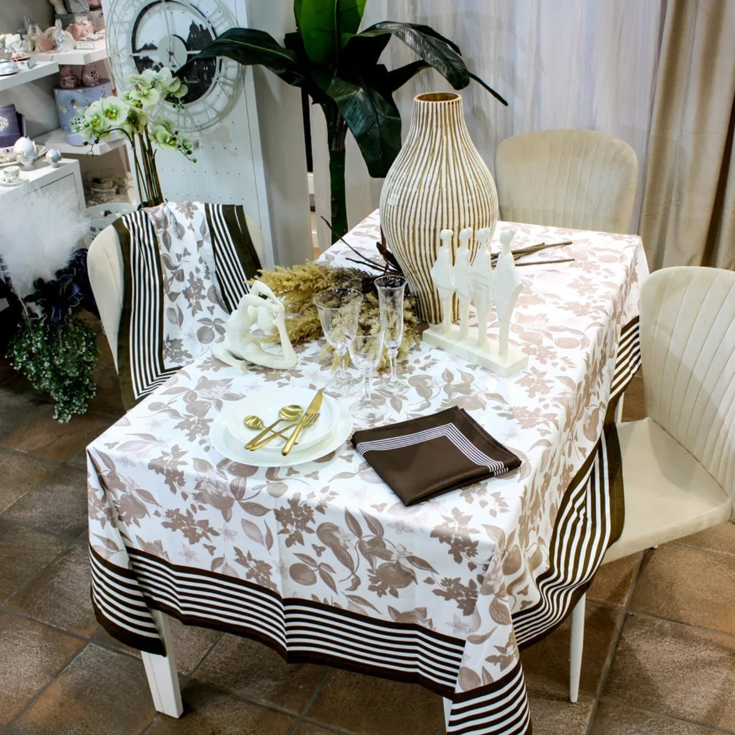 Tovaglia da Tavola X12 Enne Design Capodimonte - The King Luxury