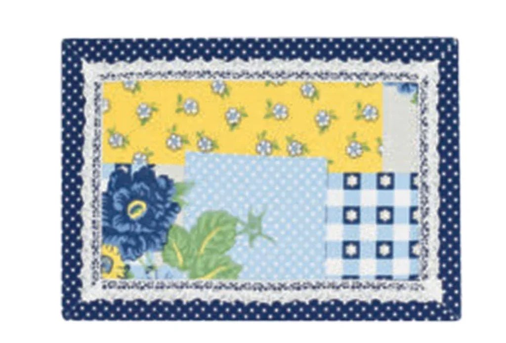 Tovaglietta colazione Preziosa Peonia Panama - The King Luxury