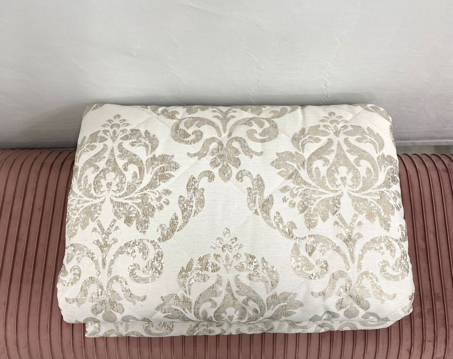 Trapuntino Via Roma 60 Beige 02 Jacquard